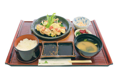 熱々カレーうどん定食