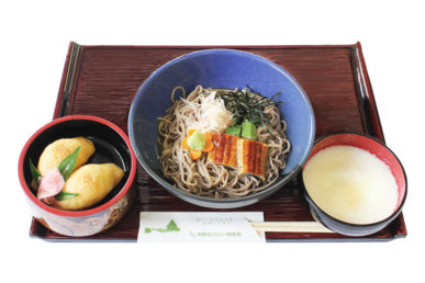 鰻ととろろ山かけそば定食