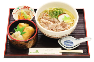 牛肉うどん定食